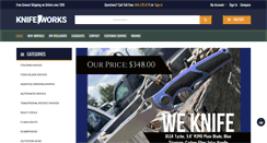 Desktop Screenshot of knifeworks.com